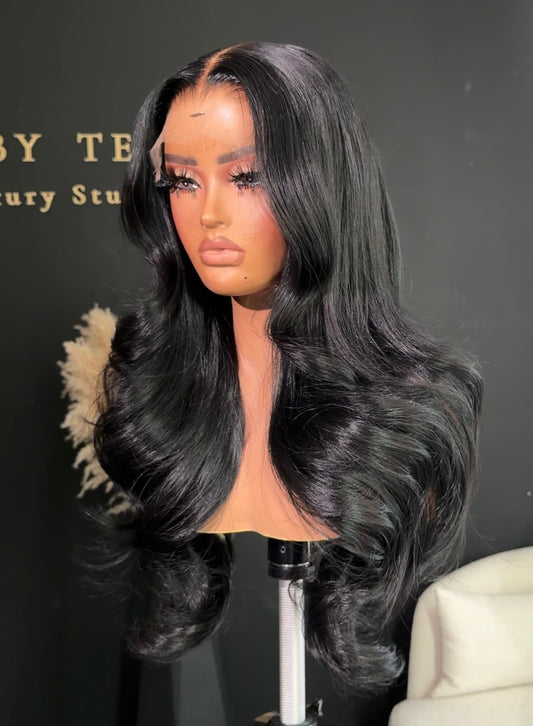 Jet Black - Layered Curls