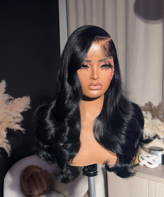 Jet Black- Left Side Part