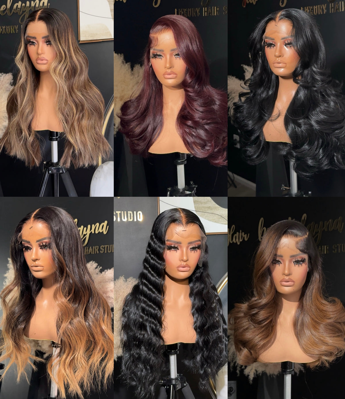 SEGO 100% Real Remy Brazilian Human Hair Full Wig - Short Straight/Wavy Bob In Black/Brown